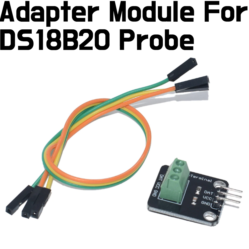 DS18b20 Waterproof temperature probe (1M/ 2M/ 3M/ 5M)