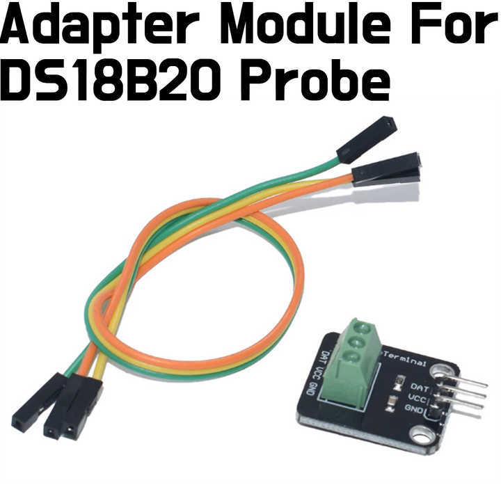 DS18b20 Waterproof temperature probe (1M/ 2M/ 3M/ 5M)