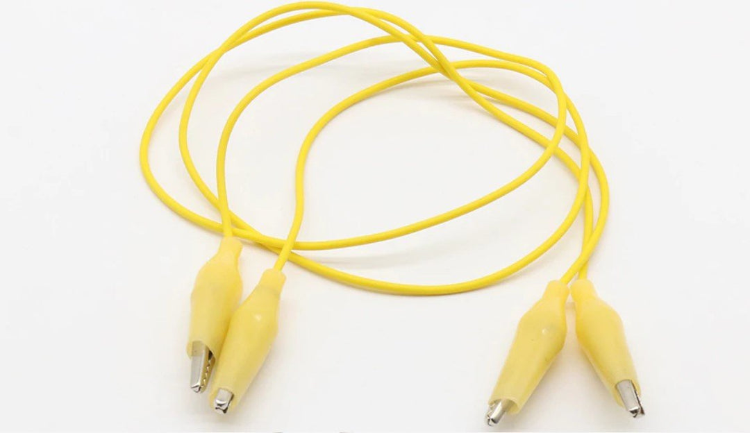 10pcs Alligator Clips - DIY Test Leads Alligator Double-ended Crocodile 28mm - ePartners NZ