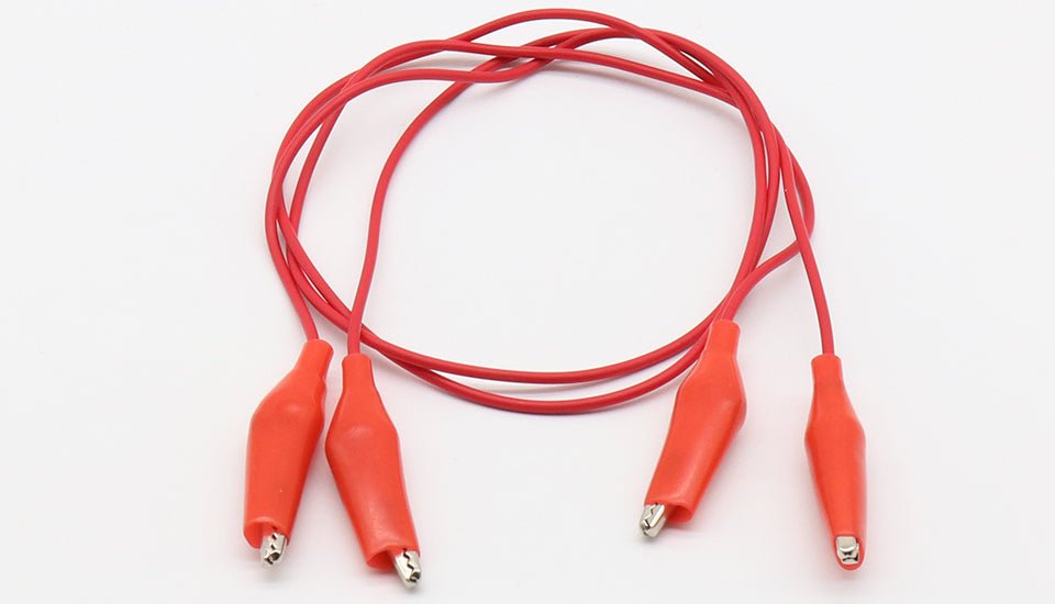 10pcs Alligator Clips - DIY Test Leads Alligator Double-ended Crocodile 28mm - ePartners NZ