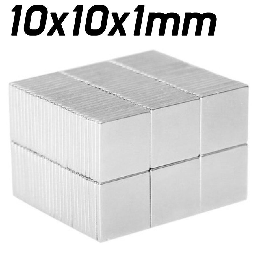 1pc - 10mm x 10mm x 1mm Neodymium Magnet - ePartners NZ