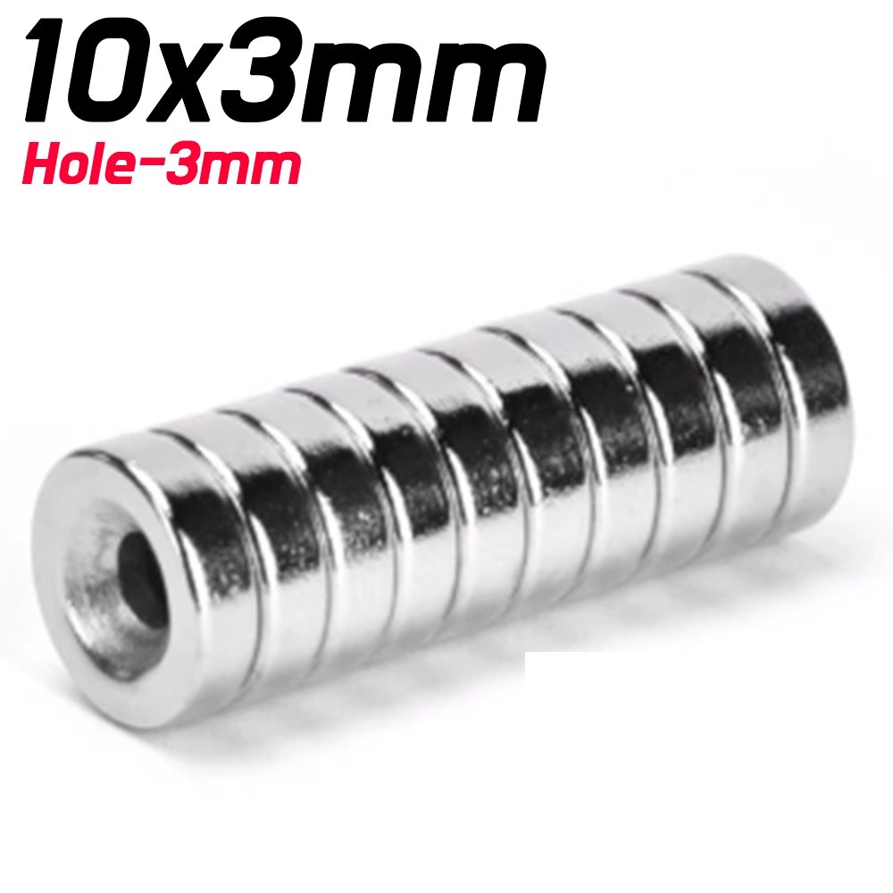 1pc - 10mm x 3mm - 3mm Neodymium Magnet - ePartners NZ