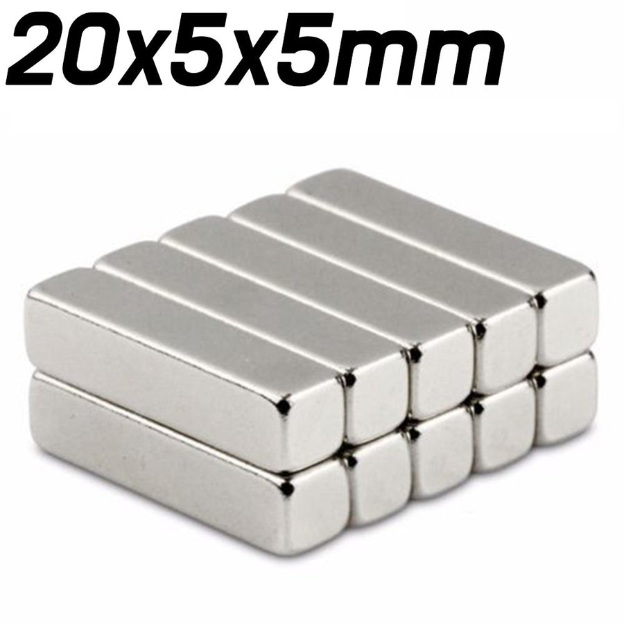 1pc - 20mm x 5mm x 5mm Neodymium Magnet - ePartners NZ