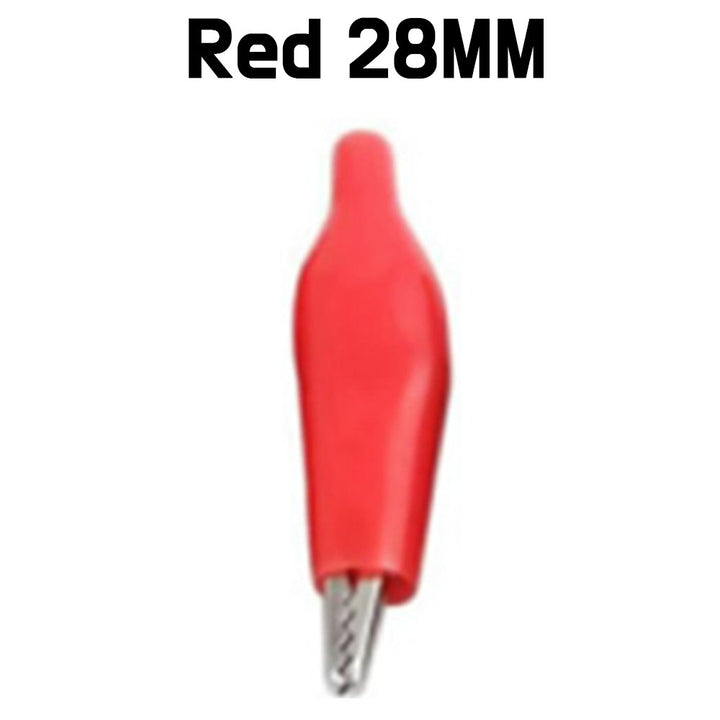 28mm Alligator Leads Crocodile Test Clip - Black - ePartners