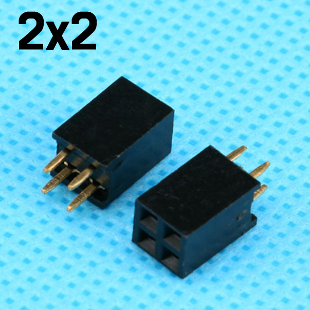 Pin Header - Straight Double Row Female Type