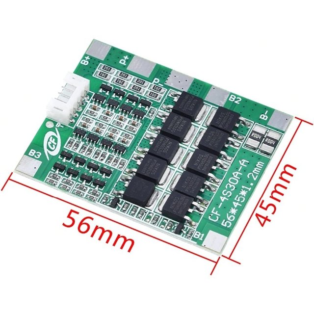 4S 30A Lithium Battery 18650 BMS Charger Protection Board - ePartners NZ