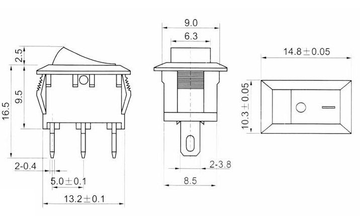 Rocker Toggle Switch