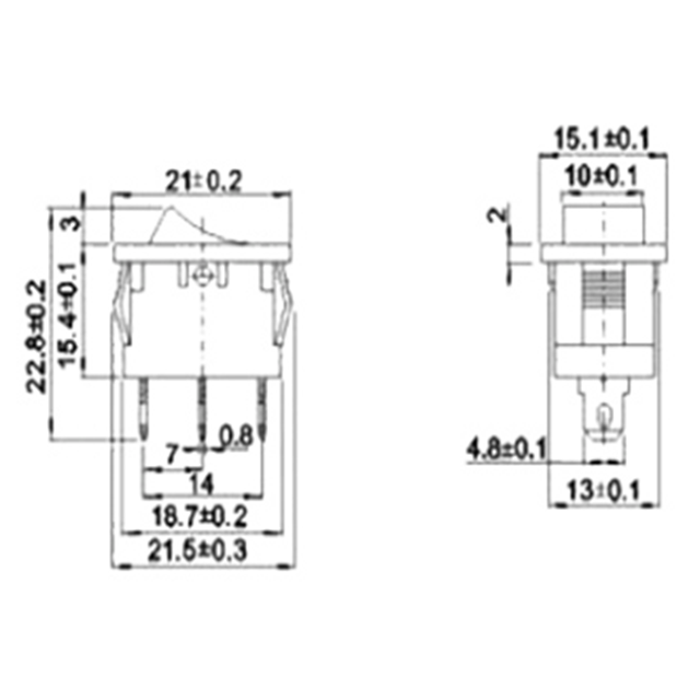 Rocker Toggle Switch