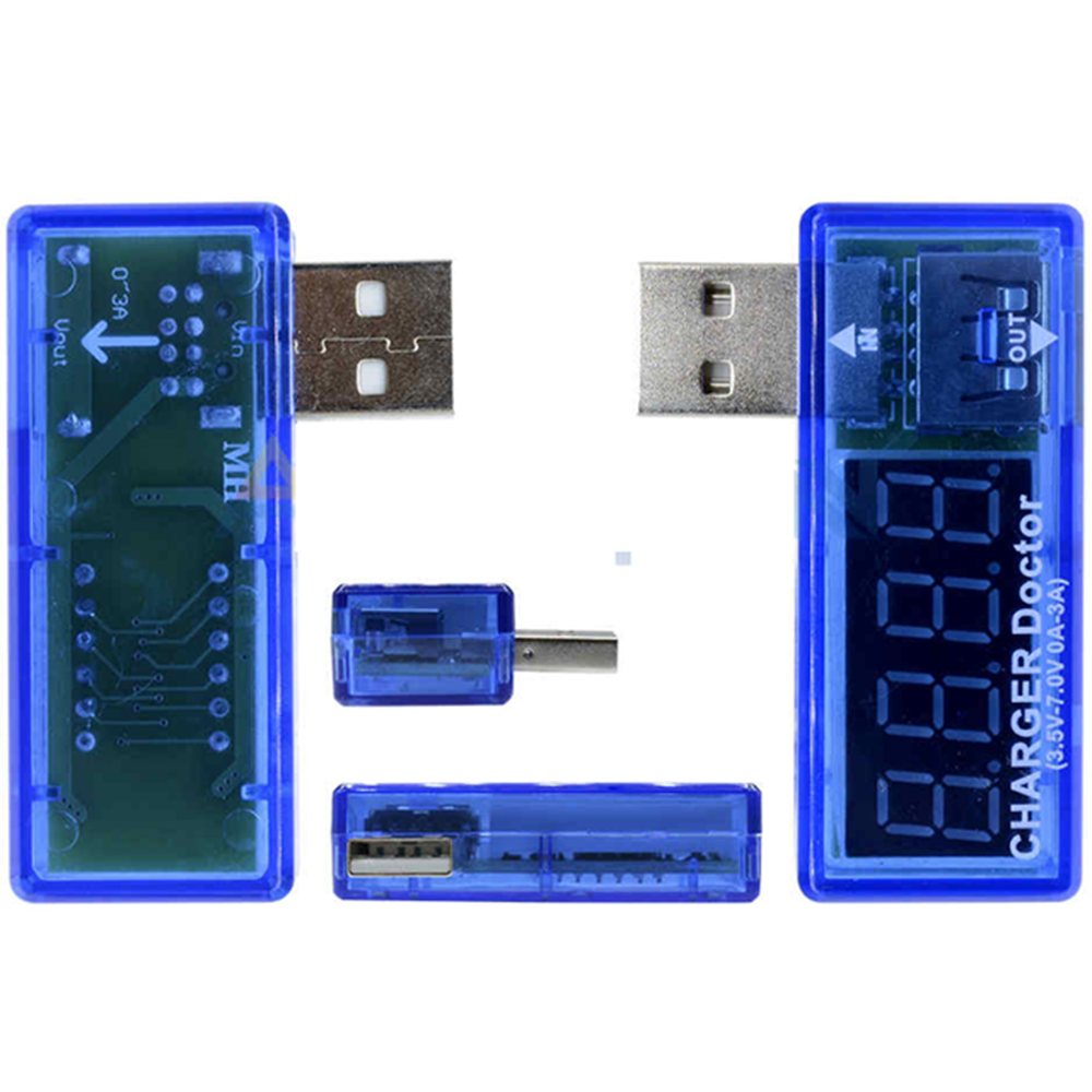 USB Voltmeter Ammeter Portable USB