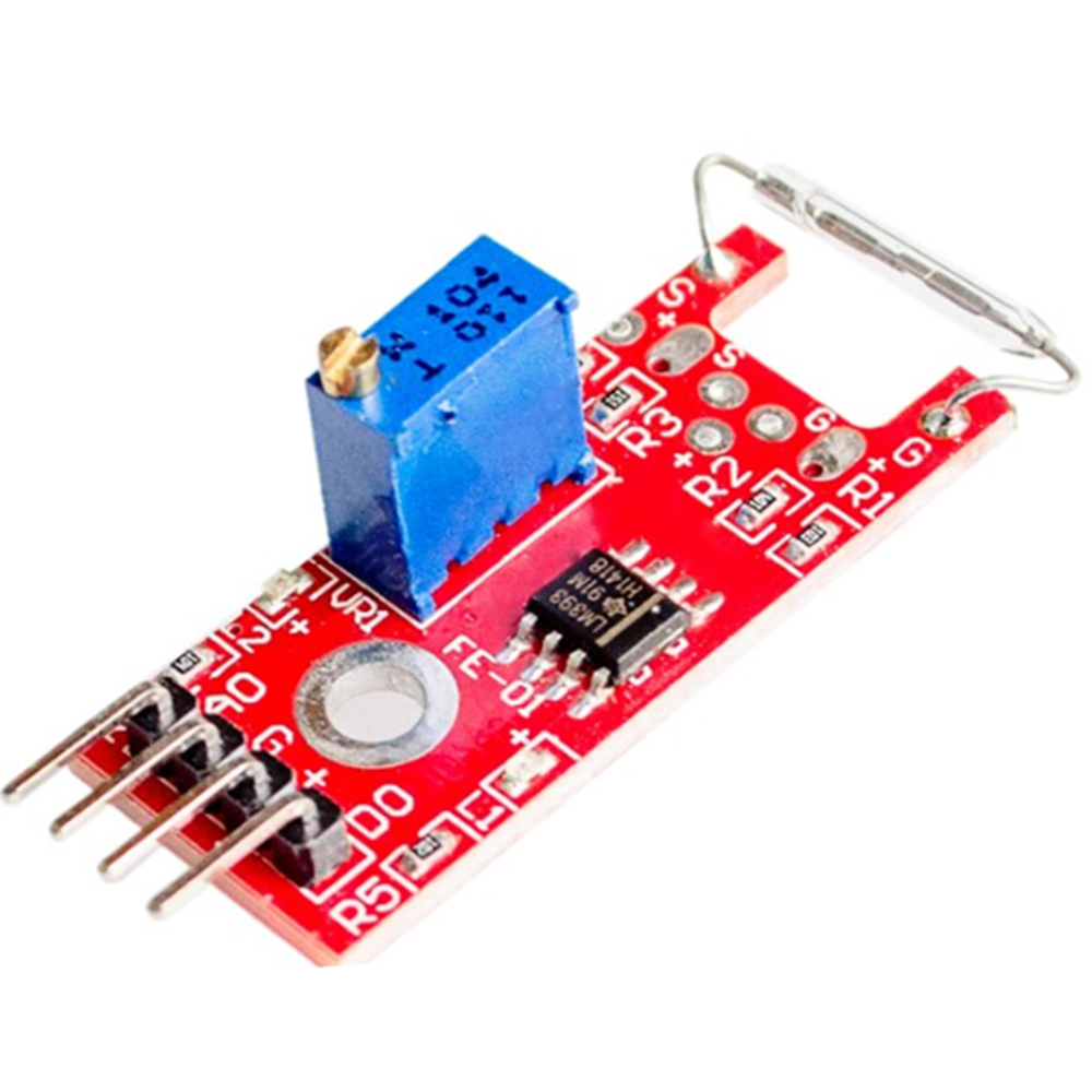 Magnetic Reed Switch -  Sensor Module Magnetic Induction Large Reed Module KY-025