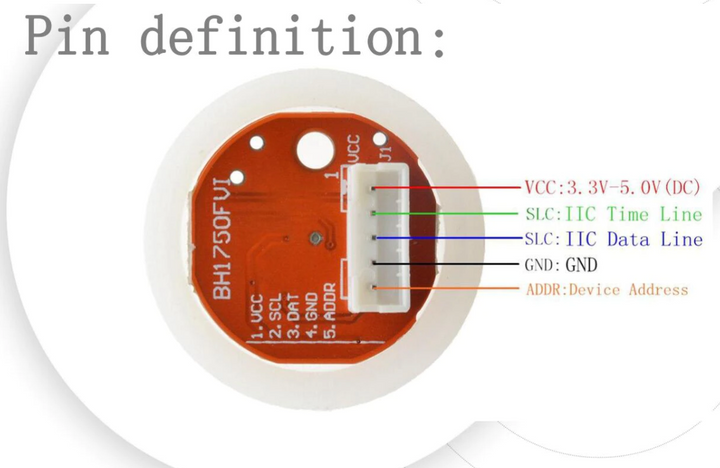 BH1750 BH1750FVI Light Intensity Sensor Module