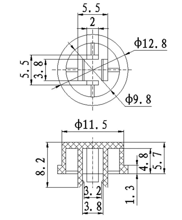 Tactile Push Button - 12x12x7.3mm