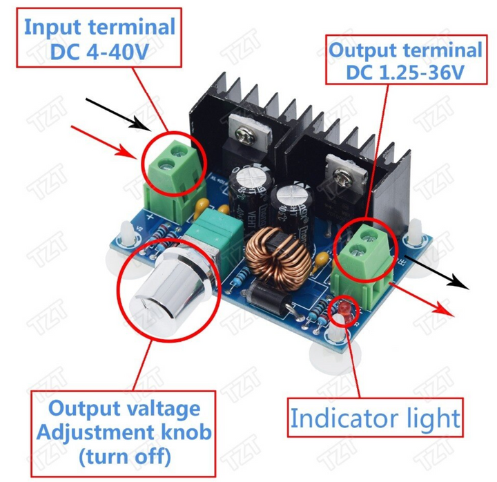 Step Down XH-M401 DC-DC Buck Converter