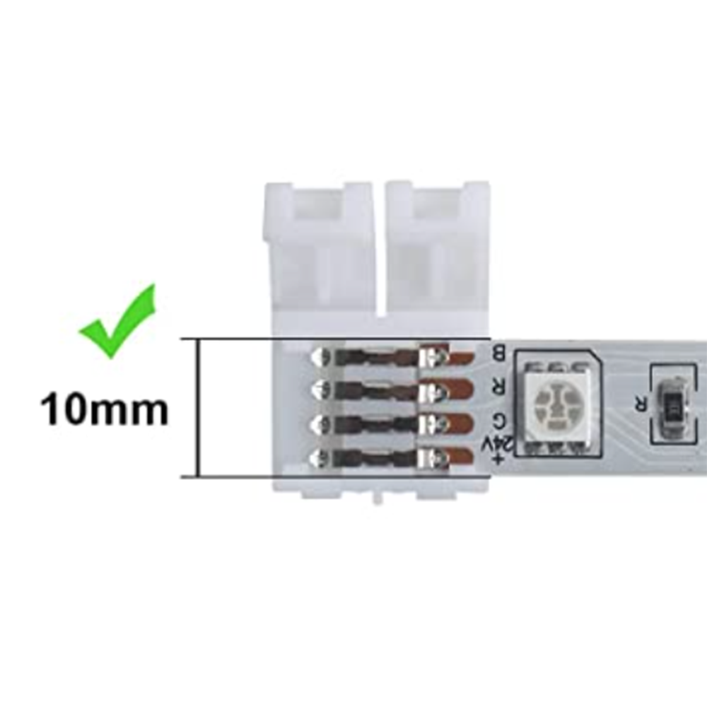 LED - RGB LED Strip Connector for WS2811 WS2812B WS2813 SK6812 5050 SMD