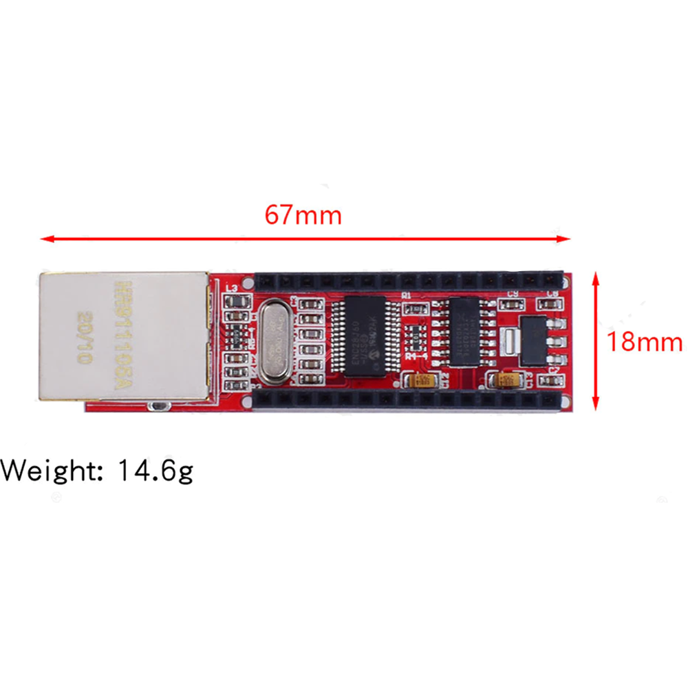 Arduino Nano Ethernet Shield for Arduino NANO 3.0- ENC28J60