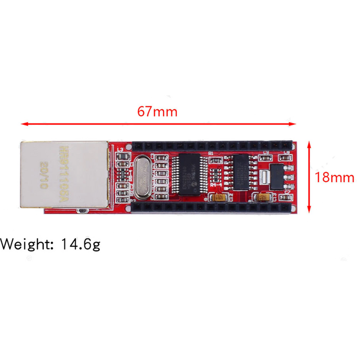 Arduino Nano Ethernet Shield for Arduino NANO 3.0- ENC28J60