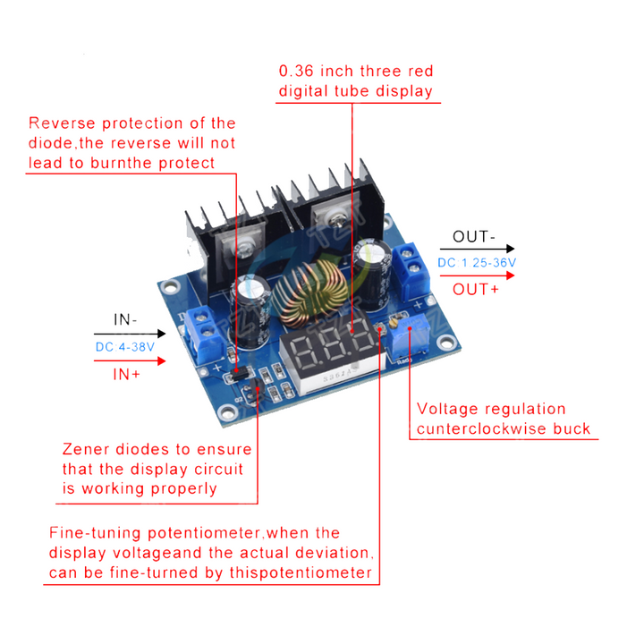 Step Down Buck DC Converter