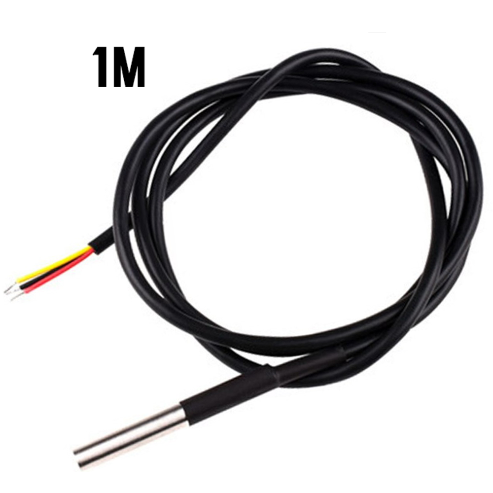 DS18b20 Waterproof temperature probe (1M/ 2M/ 3M/ 5M)