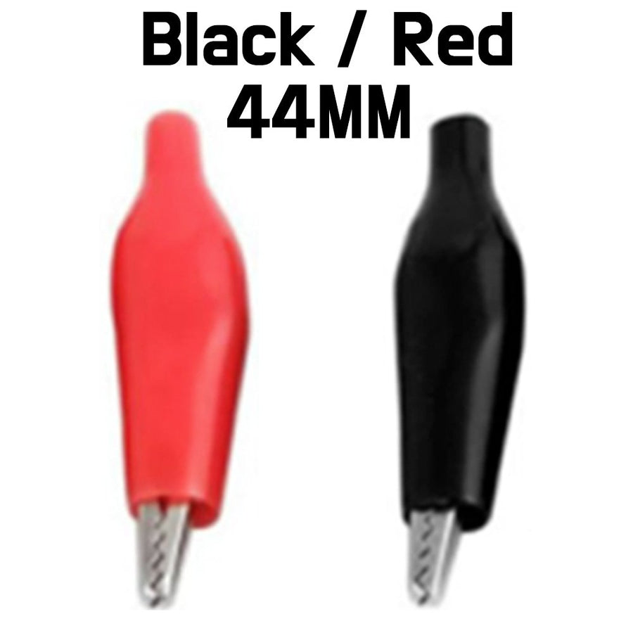 Alligator Leads Crocodile Test Clip 44mm - Black, Red - ePartners