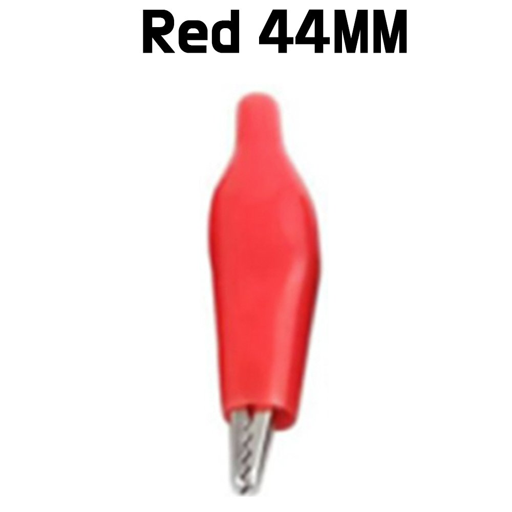 Alligator Leads Crocodile Test Clip 44mm - Black, Red - ePartners