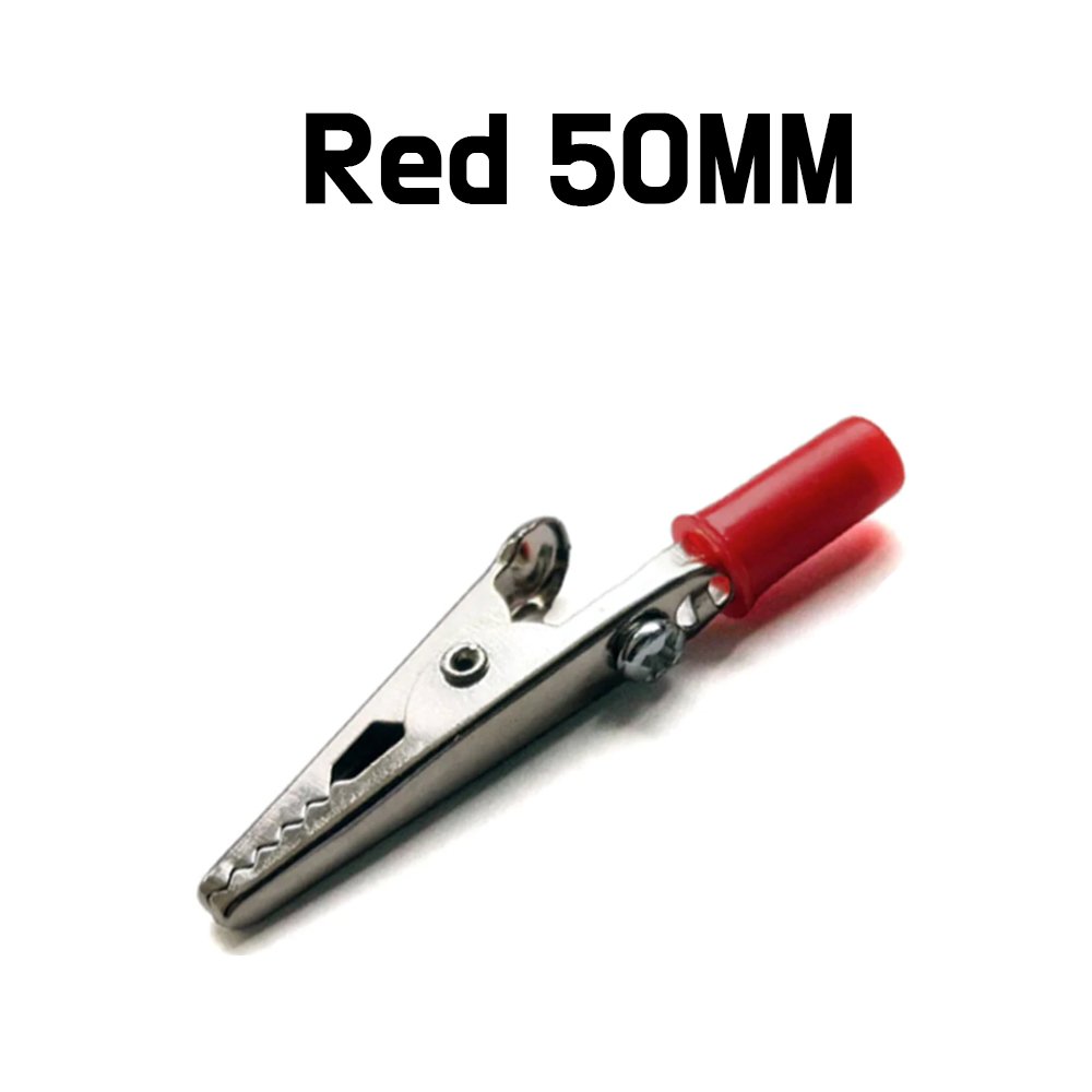 Alligator Leads Crocodile Test Clip 50mm - Black - ePartners