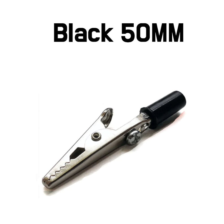 Alligator Leads Crocodile Test Clip 50mm - Black - ePartners