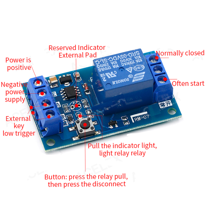 Relay - Bistable Latching Relay 12V
