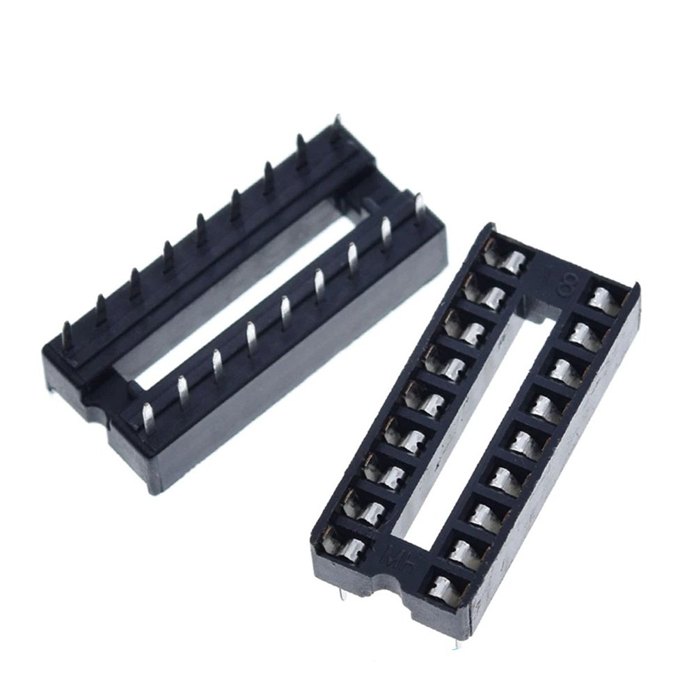 DIP IC Socket - DIP6, 8, 14, 16, 18, 20, 24, 28, 32, 40 and Kit - ePartners