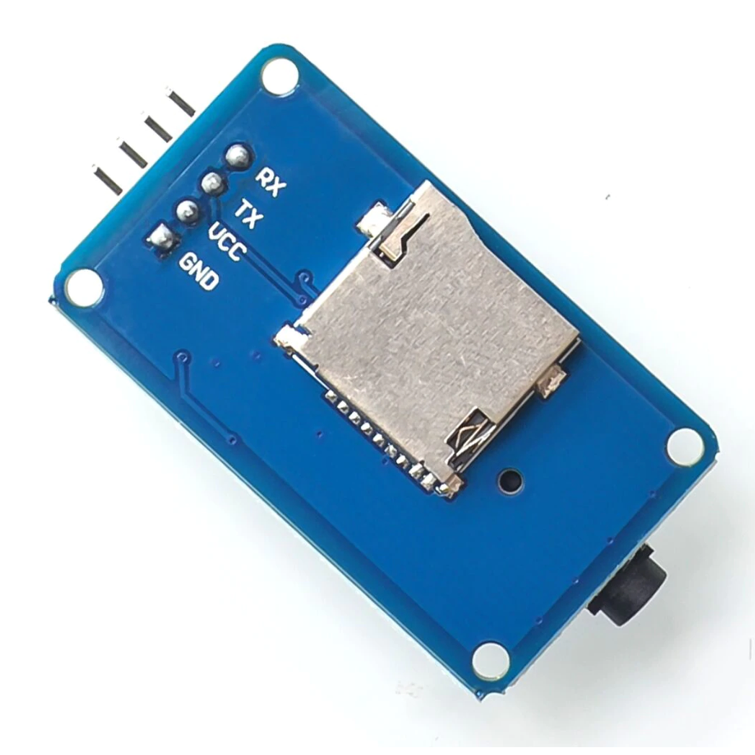 Audio - MP3 Music Player Module - UART Control Serial
