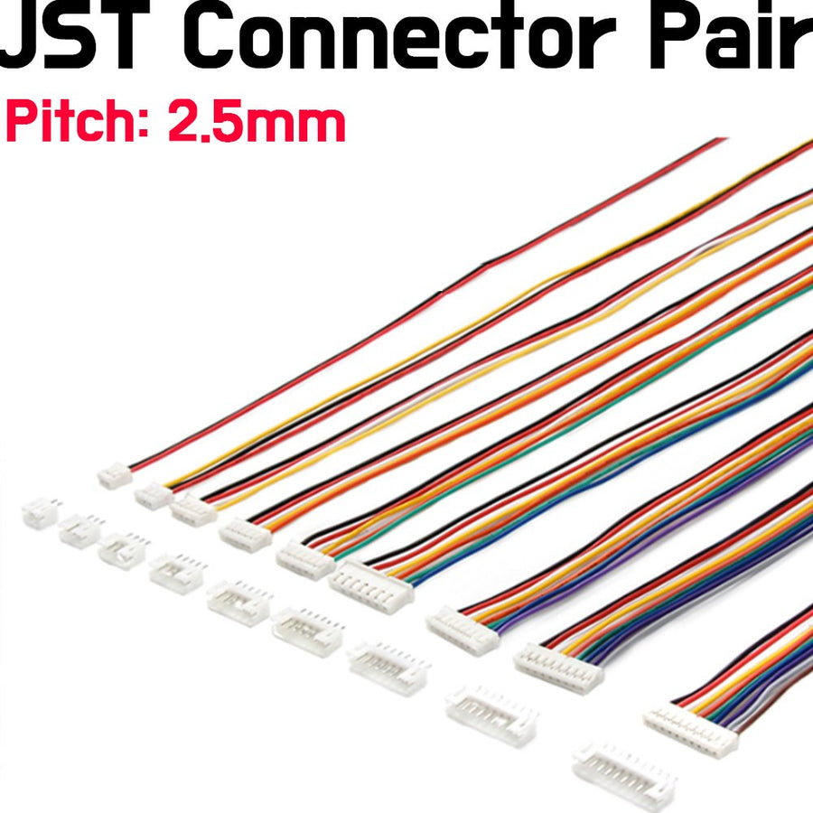 JST Connector Wires XH 2.5 26AWG - ePartners