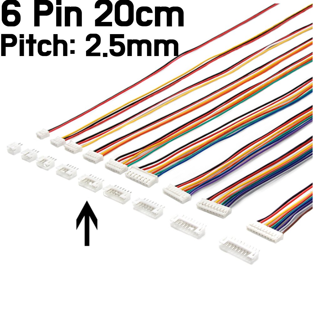 JST Connector Wires XH 2.5 26AWG - ePartners