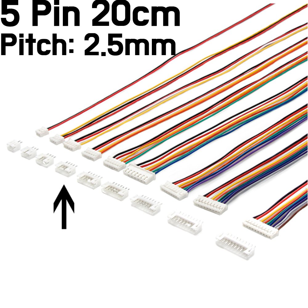 JST Connector Wires XH 2.5 26AWG - ePartners