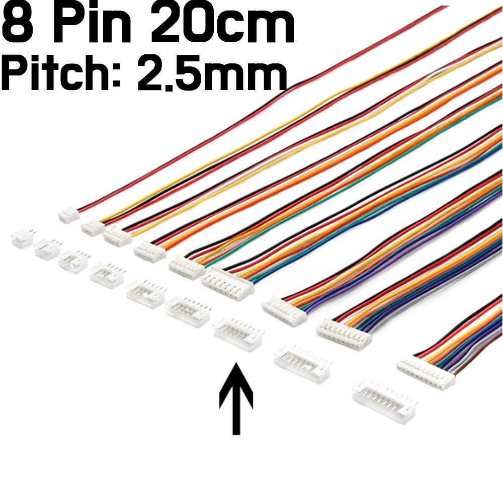 JST Connector Wires XH 2.5 26AWG - ePartners