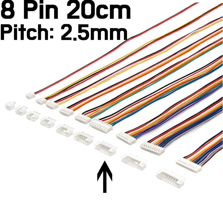 JST Connector Wires XH 2.5 26AWG - ePartners