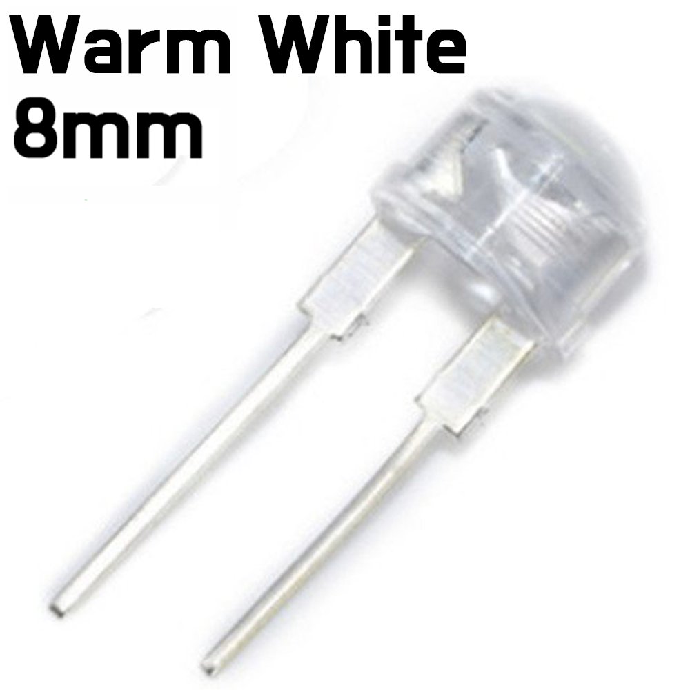 LED - 8MM Straw Hat 0.5W Bright light - ePartners