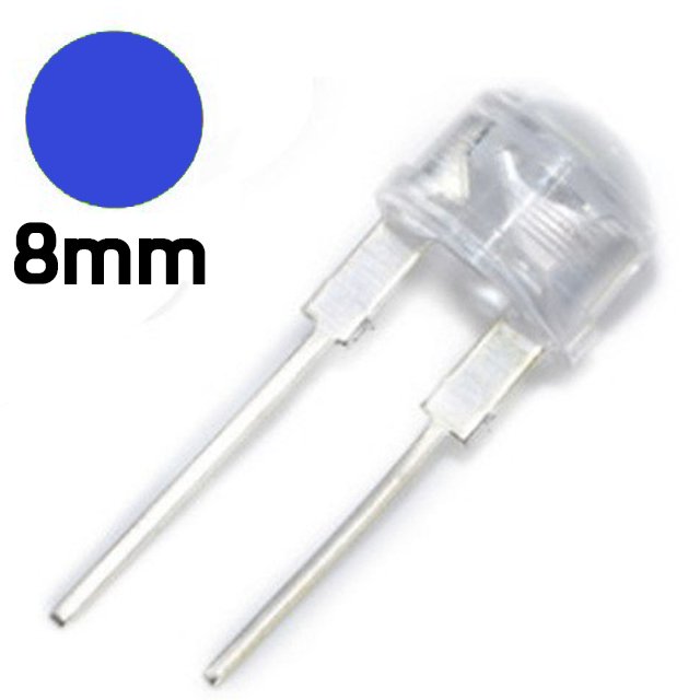 LED - 8MM Straw Hat 0.5W Bright light - ePartners