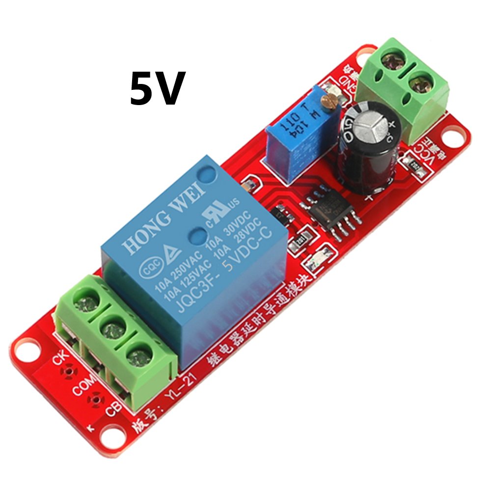 Relay Module with Delay Timer Switch 0 to 10 seconds - 5V, 12V - ePartners