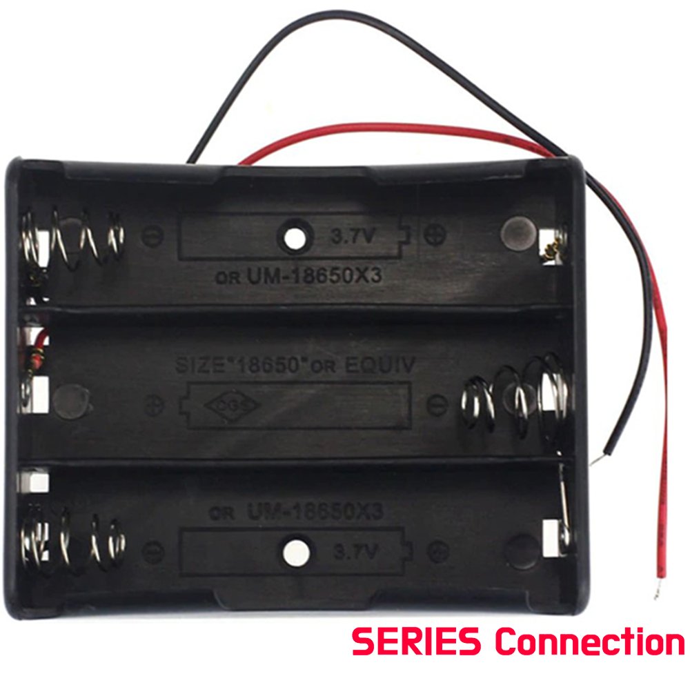 Series 18650 Power Battery Storage Case Box Holder With Leads - ePartners