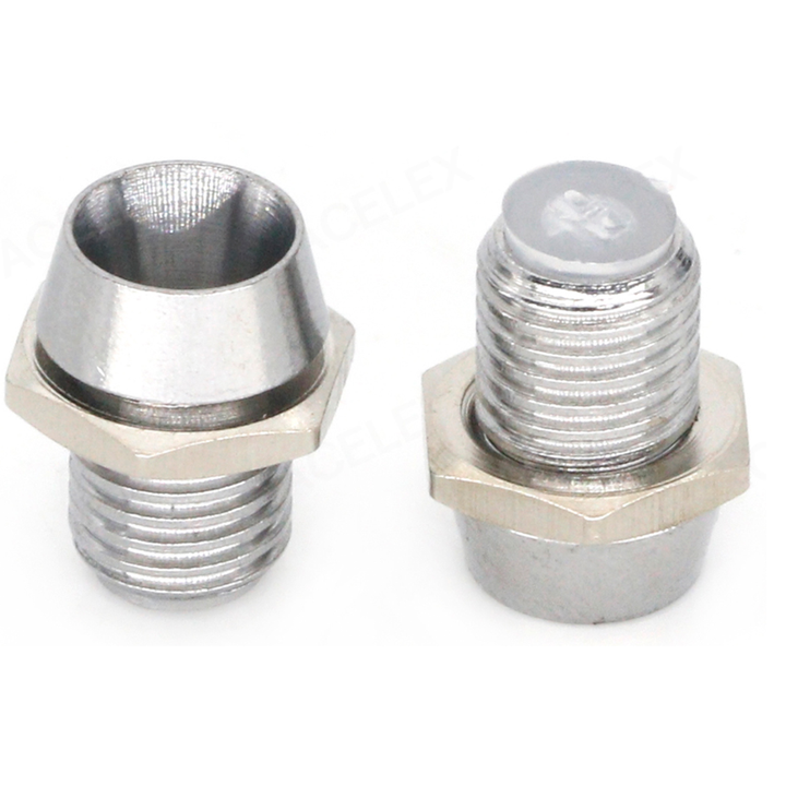 LED Bezel - 5mm LED Metal Clip Bezel Socket Mount