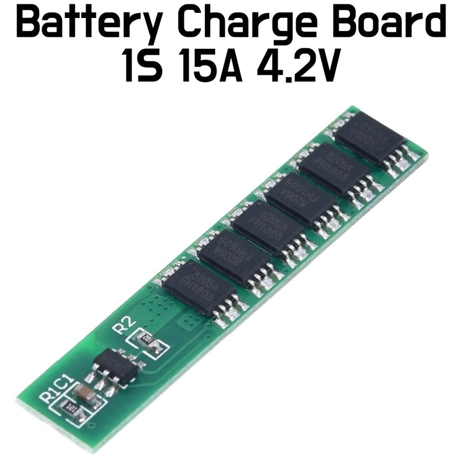 18650 Battery Charger Board - 1S 15A 4.2V Li - ion 6MOS BMS PCM Battery Protection Board - ePartners