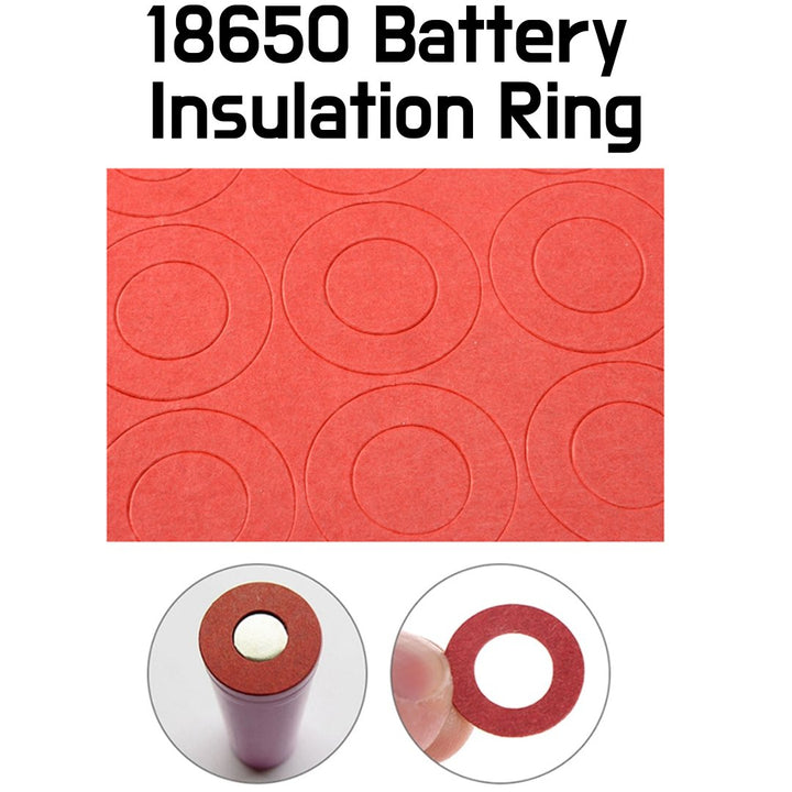 18650 Battery Insulation Ring Adhesive Cardboard Paper - ePartners