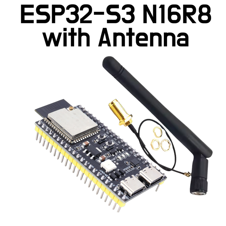 ESP32-S3 N16R8 Development Board with Antenna