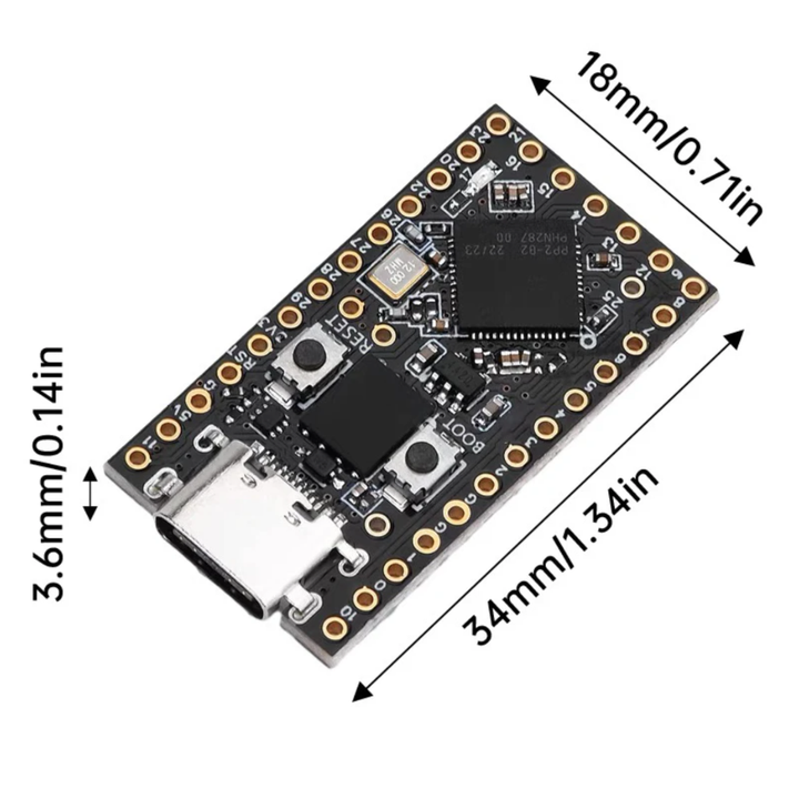 Raspberry Pi RP2040 Pro Micro -16M