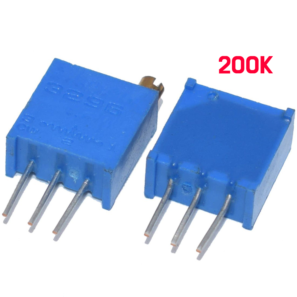 3296W Trimpot Trimmer Potentiometer - 500 Ohm to 1M