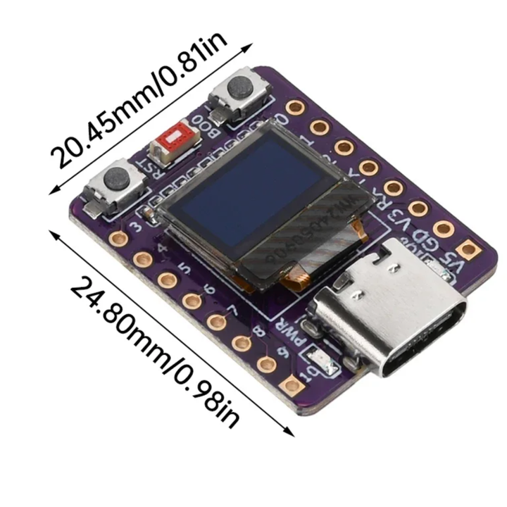 ESP32-C3 OLED Development Board