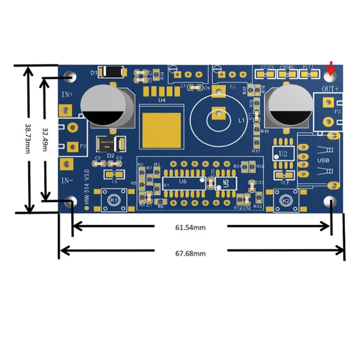Step Down Buck DC Converter