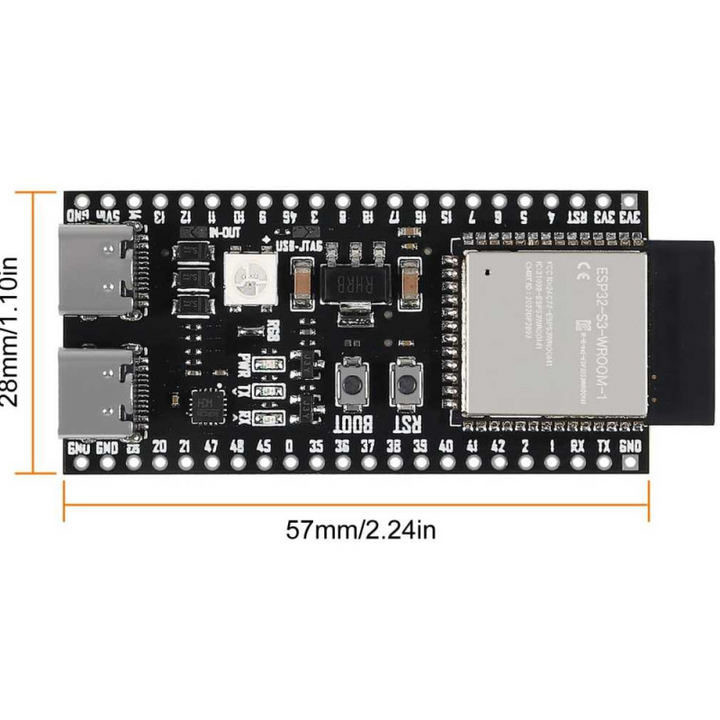ESP32-S3 N16R8 Development Board with Antenna