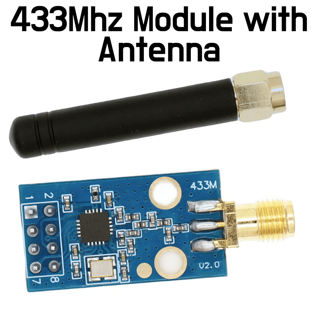 433Mhz RF Transceiver Module with Antenna - Wireless - ePartners