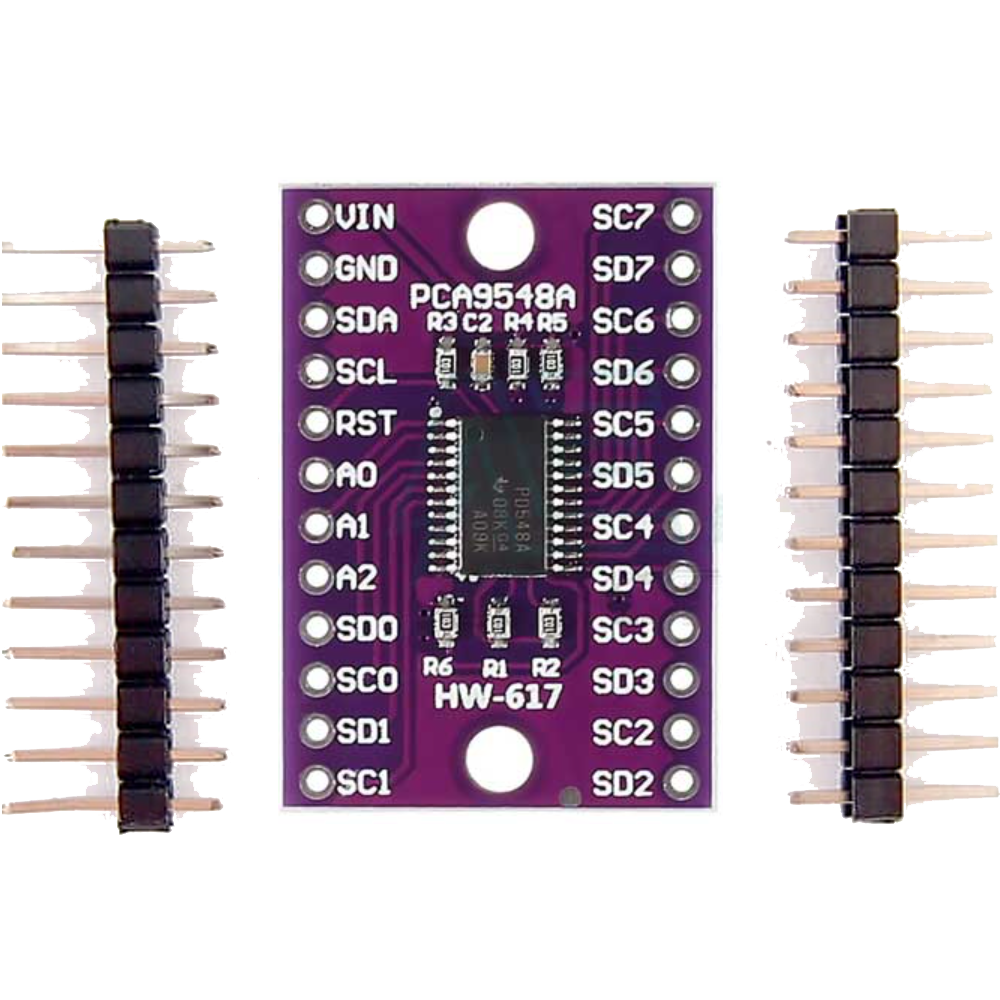 PCA9548A 1-to-8 Multiplexer