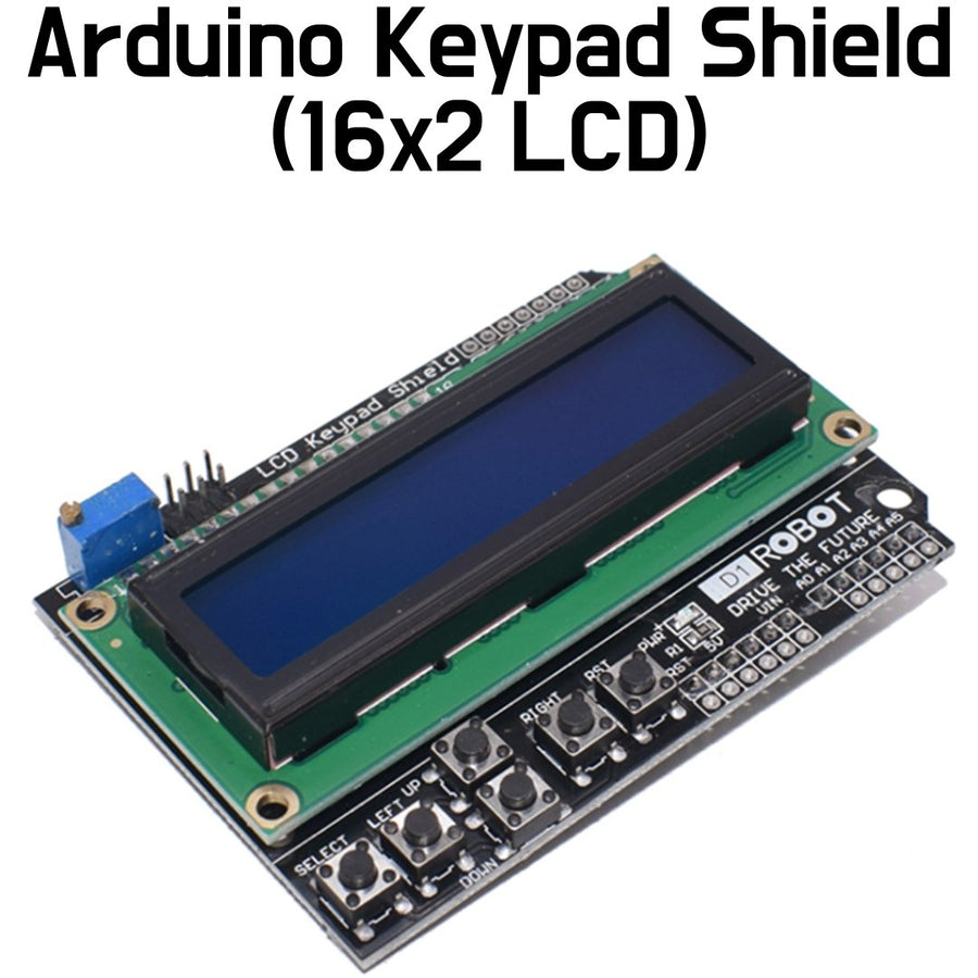 Arduino 1602 LCD Keypad Shield for Arduino Uno & Mega 2560 - ePartners